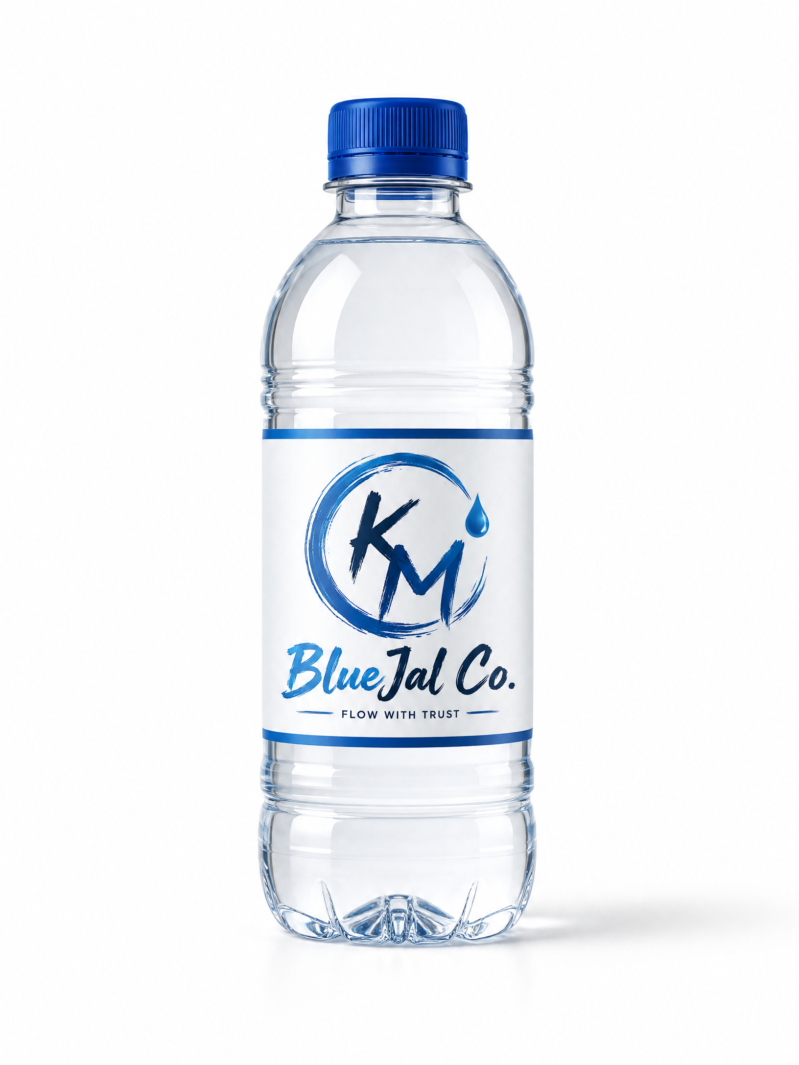 Round Bottle — KM Blue Jal Co.