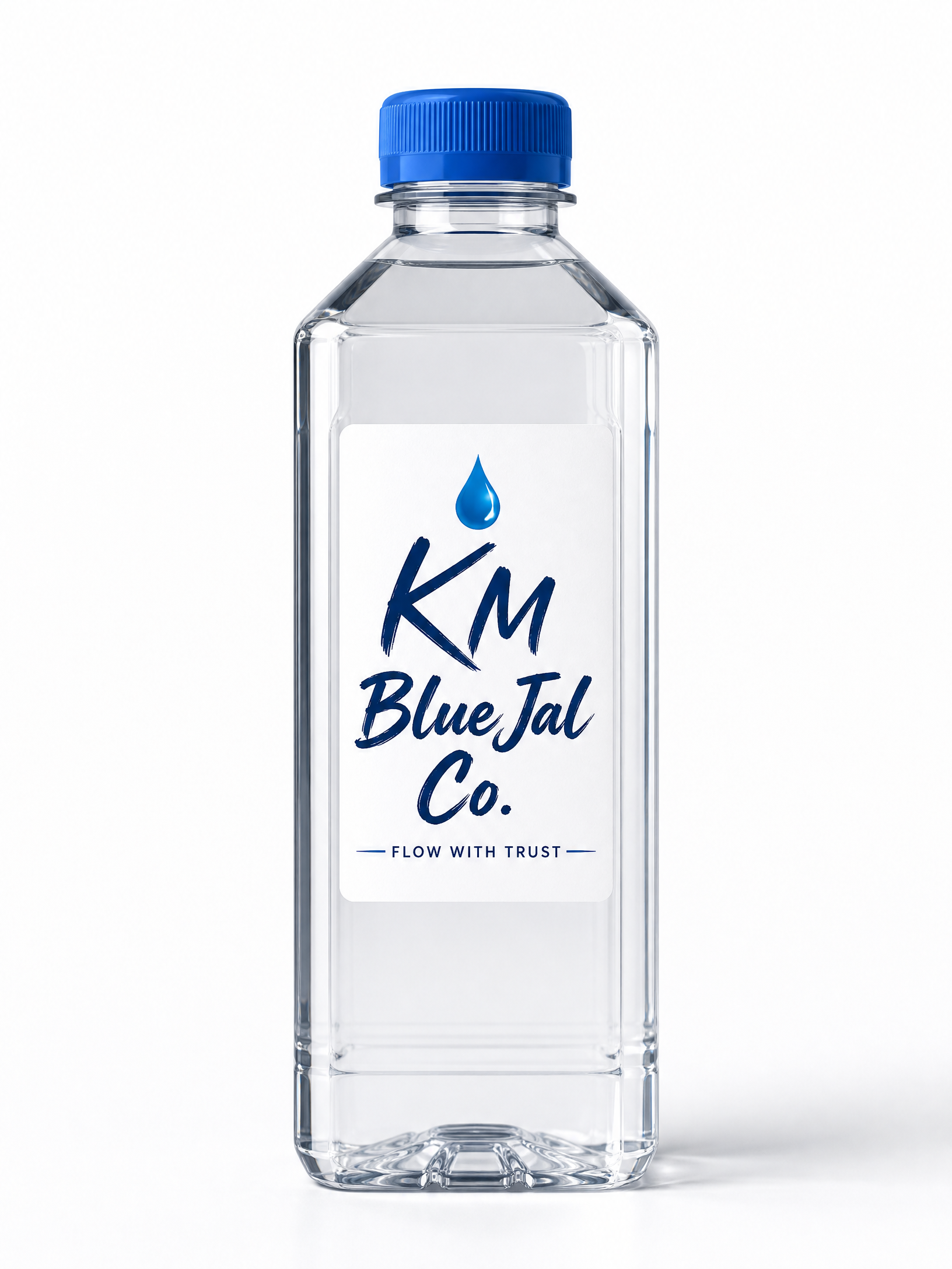 Square Bottle — KM Blue Jal Co.